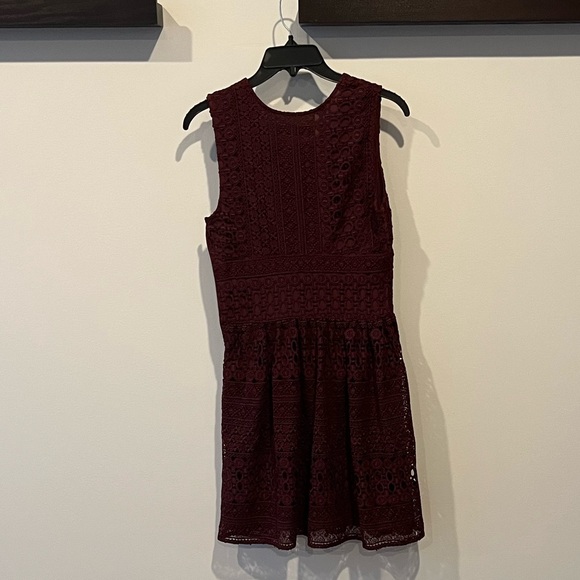 ABERCROMBIE Maroon dress - Picture 5 of 5